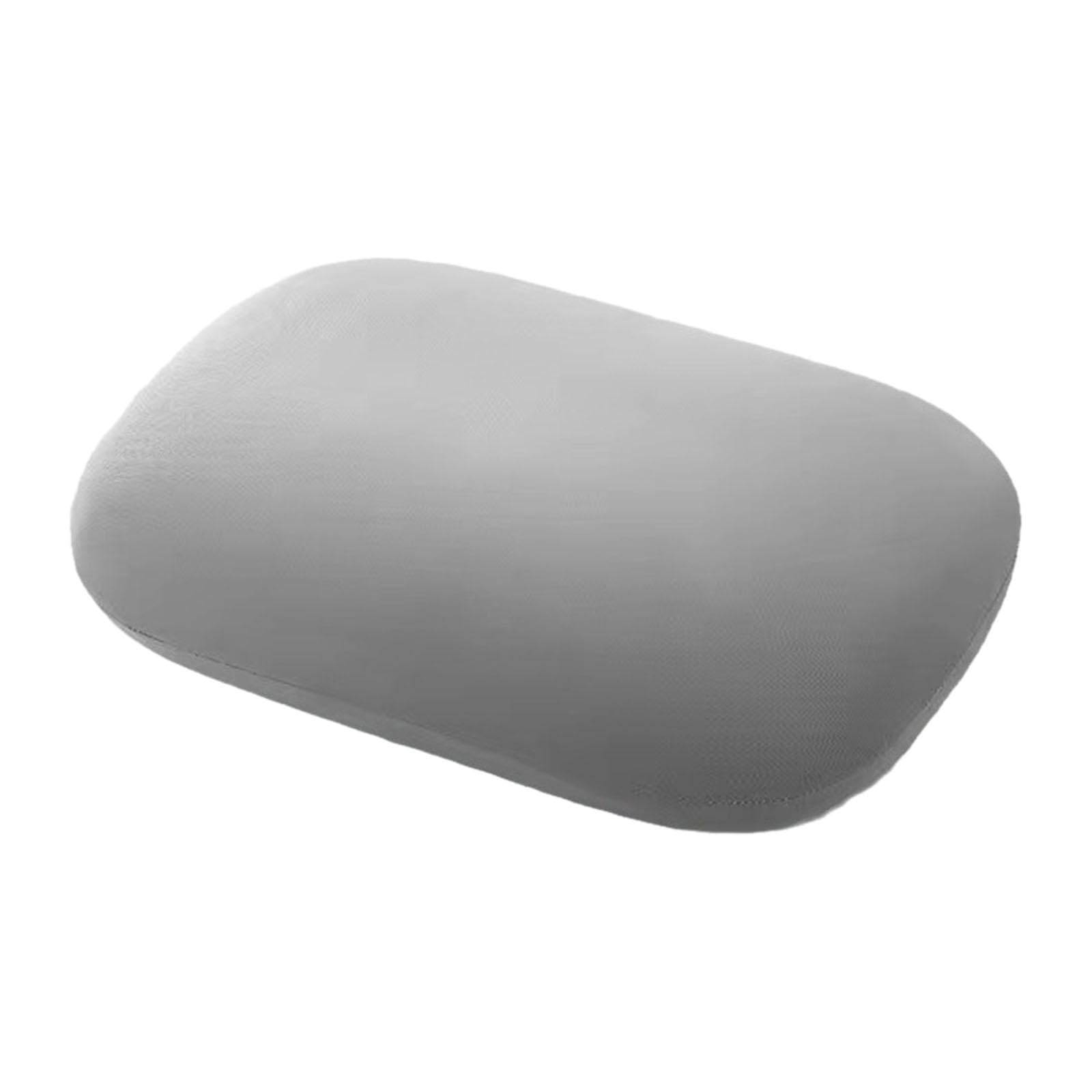 Oreiller de cou ergonomique gris pour éliminer les douleurs au salon