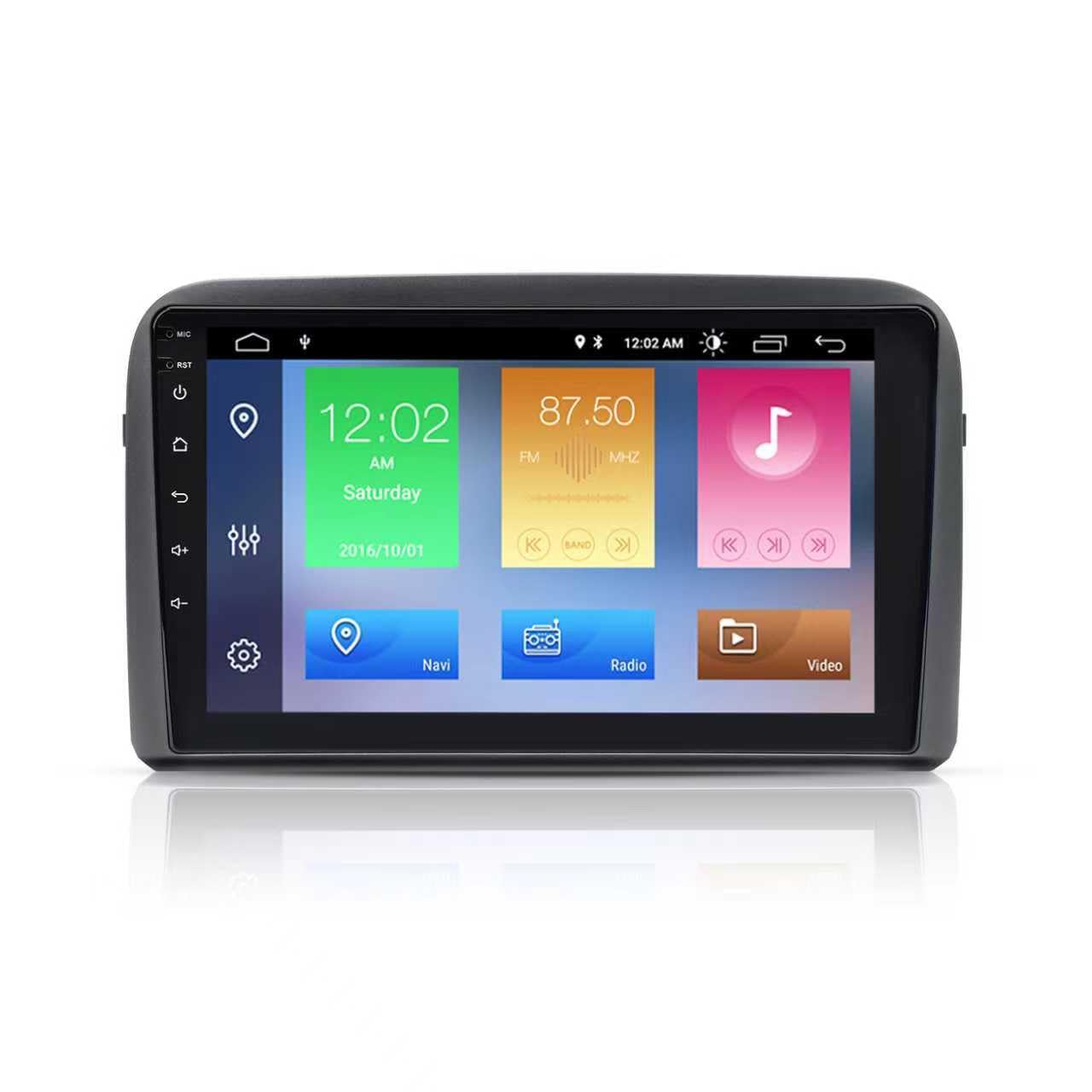 Autoradio Android 9 Pollici per Fiat Croma | CarPlay & Android Auto, Navigatore GPS, Bluetooth, WiFi, Schermo Touch HD, 4GB RAM + 32GB ROM 2005-2012