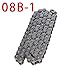 1PC 1.5 Meter 08B Precision Roller Chain Short Pitch Industrial Single Row Drive Sprocket for Machinery