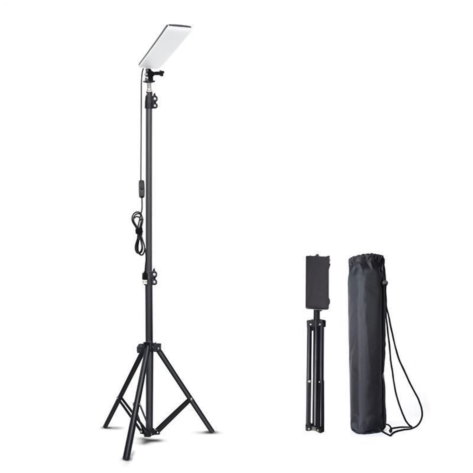 LED Campinglampe Verstellbares Dreibeinstativ | Arbeitsleuchten mit Ständer für Camping für Angeln bei Nacht, Jagd, Arbeit, , Terrasse, , Überdachung, Innenbereich,