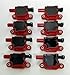 REV Ignition compatible with GM 05-14 Square Style 12611424 High Performance Ignition Coil Set of 8 RD1007R