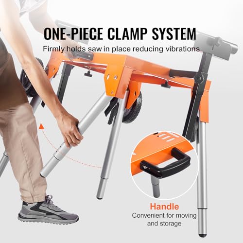 VEVOR Adjustable Height Miter Saw Stand