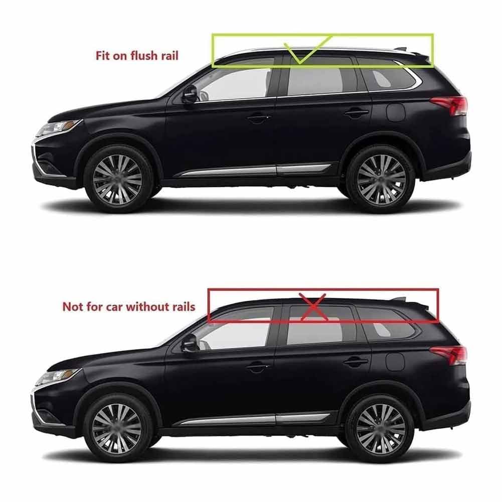 Auto Aluminium Dachträger für Skoda Superb Estate Wagon 2017+, 2 Stück Abschließbar Dachgepäckträger Querträger Relingträger Camping Transport Zubehör,B/Silver