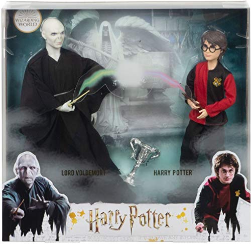 Mattel Lot de 2 poupées Harry Potter Lord Voldemort et Harry Potter