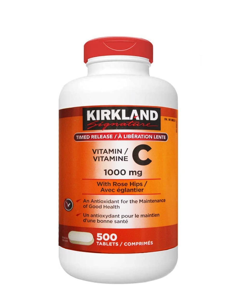 Signature Vitamin C 1000mg with Rose Hips, 500 Tabs