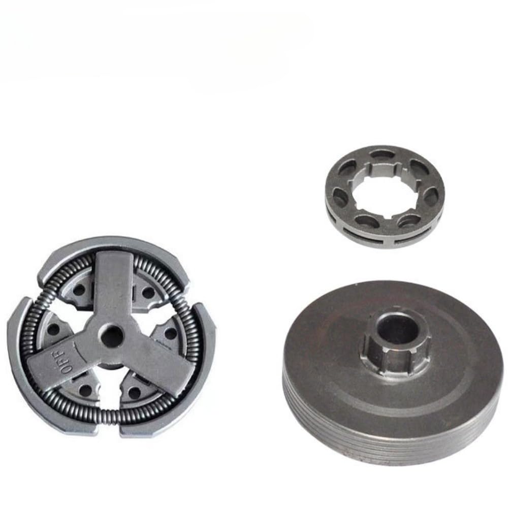 Kit de embrague de repuesto compatible con piezas de repuesto de motosierra 3800 4100 (juego 4)