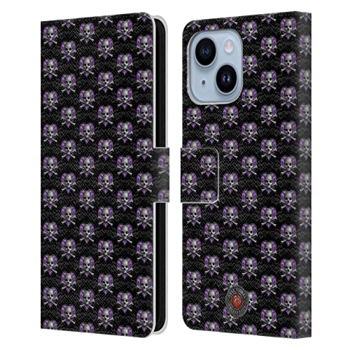 Housse cuir iPhone 14 Plus Anne Stokes pour sorties et rangement cartes
