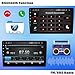 4+64G Android 13 Car Stereo for Ford Escape Kuga 2013-2019 with Wireless Carplay, 9'' Touchscreen Car Radio with WiFi Mirror Link GPS Bluetooth FM RDS Radio DSP EQ SWC+AHD Backup Camera