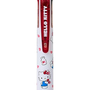 HELLO KITTY 赤　3色フリクション　キティちゃん Amazon.co.jp: サンリオ(SANRIO) フリクションボール3スリム