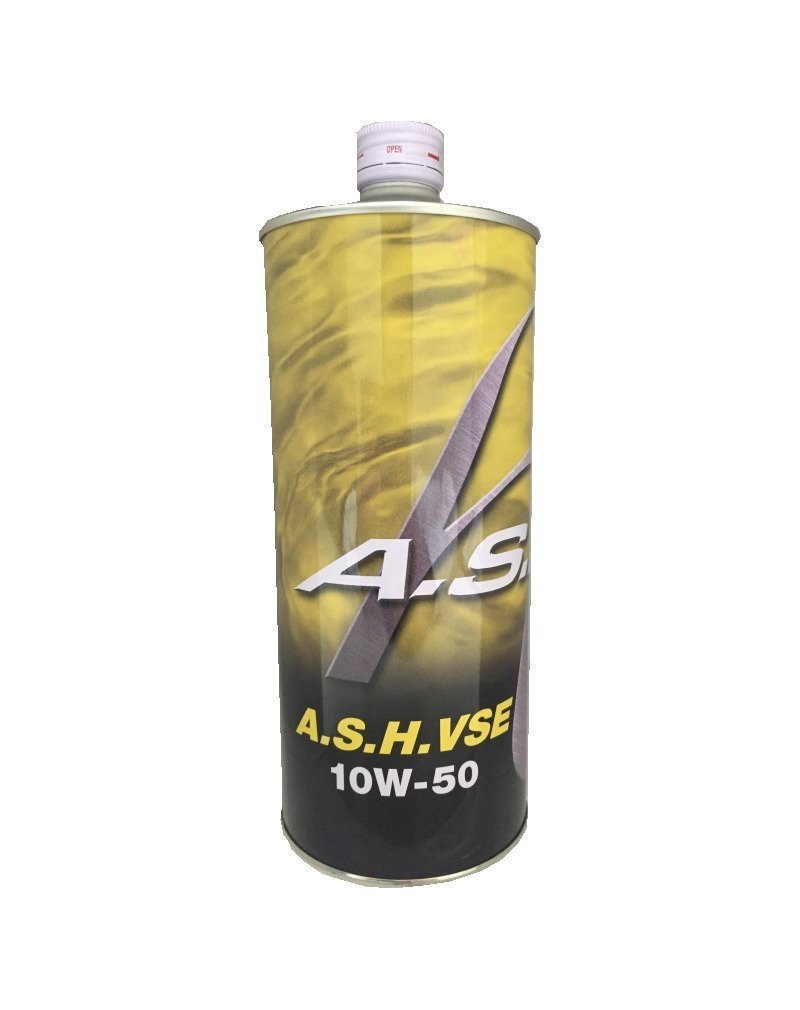 ASH（アッシュ） VSE 10W-50 合成油 エンジンオイル1L✖️4本 Amazon | A.S.H.(アッシュ) VSE 10W-50 合成油 エンジンオイル 1L | 車