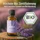 Fjorland - Bio Lavendelöl 100% Naturreiner Lavandula Angustifolia - Ätherisches Öl Beruhigender Lavendel-Duft für Aromatherapie - Ideal für Diffuser & Hautpflege