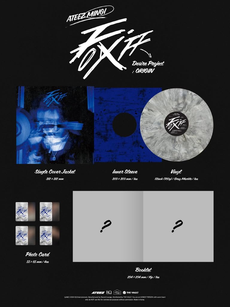 MINGI - FIX OFF Desire Project : ORIGIN Vinyl [180g Gray Marbled LP]