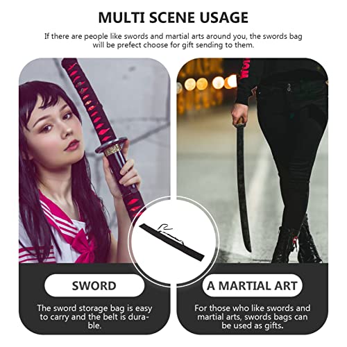 Schwerter Tasche Schwerter Tragetasche Japanische Tasche Samurai Halter Schwerter Umhängetasche Chinesische Kung Fu Schwerter Tasche
