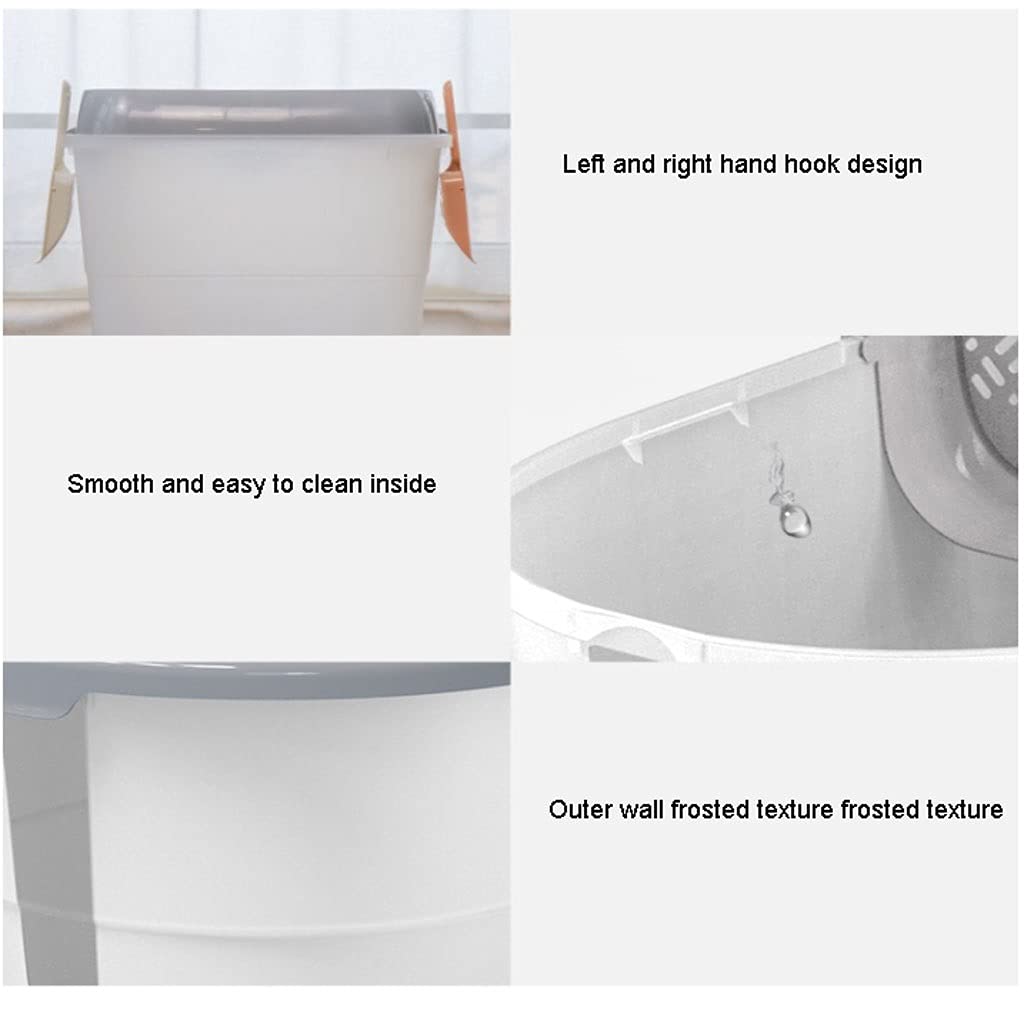 Lettiera per Gatti Cat Letter Box Cat Approfittata a prova di spruzzi completamente recintata Top-in GAT SEMI-AD ADSATIZZATA for GATTO ADATTO for GATTI DOVATI 20 KG Toilette per Gatti ( Color : A )