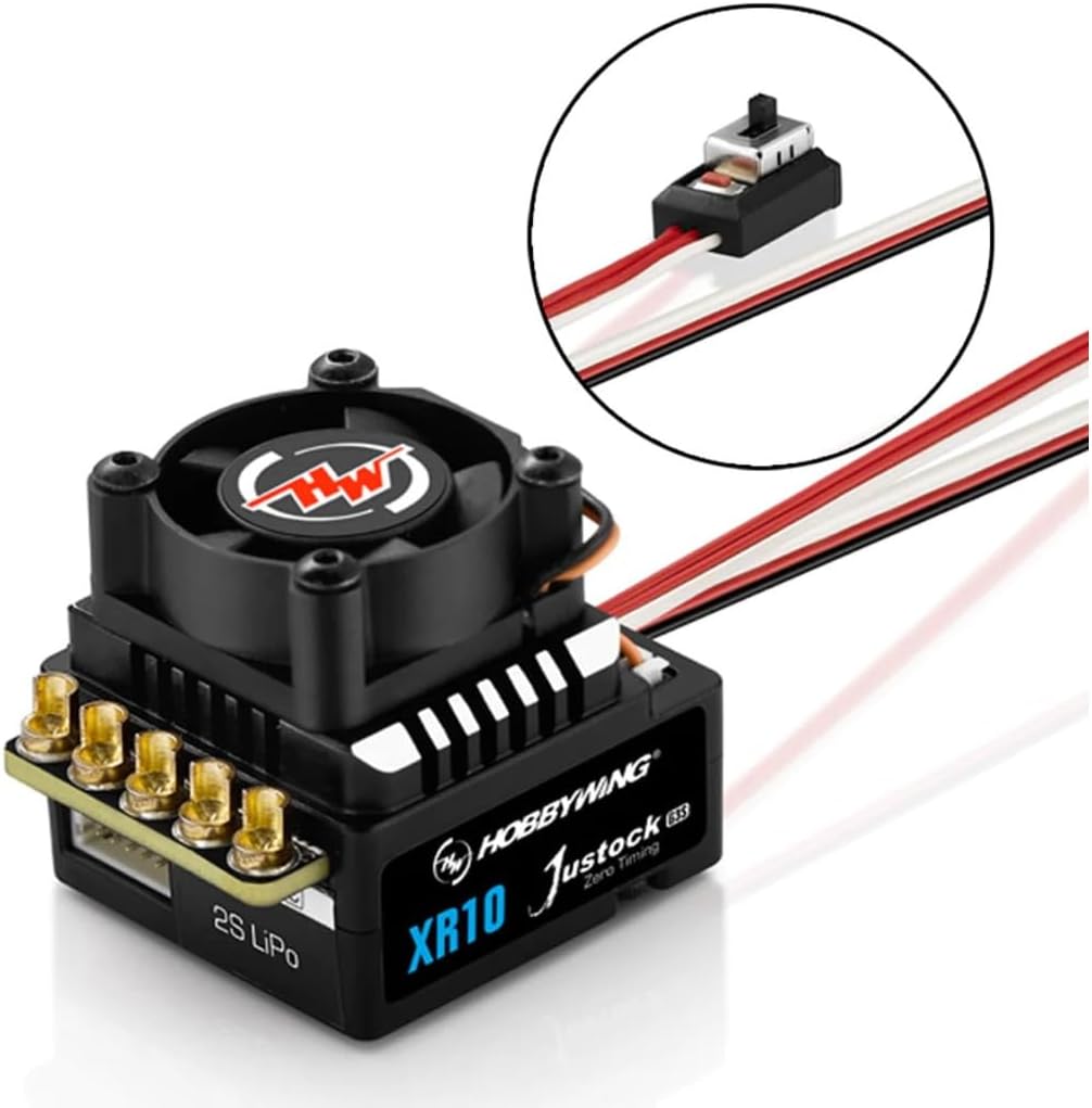 Hobbywing Xerun Combo XR10 Justock G3S 13.5T Black G2.1 - Björnes Gara