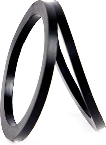 Miniatura 9 de Junta de montaje Camlock de 4 pulgadas (paquete de 10) - Sello de manguera de bloqueo de leva para acoplador hembra - Arandela de goma de repuesto