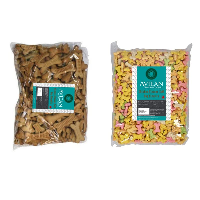 Aviean International Dog Biscuit Adult 1 kg (Chicken + Multi Color) Biscuits (Combo) (Pack 2) (B09TBBNM4P) Amazon Price History, Amazon Price Tracker