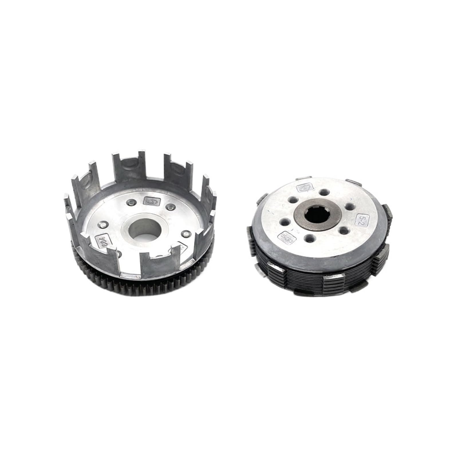 Aueeyhdo Clutch Hub Outer Kit Motorcycle Clutch Disc For Loncin Yb300h Ybs300 Clutch Assembly