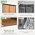 MEDEHOO Outdoor Storage Shed with Floor - Waterproof Natural Fir Cabinet with Adjustable Shelves and Double Lock for Anti-Theft - Suitable for Storing Garden Tools, and Household Debris (Brown)