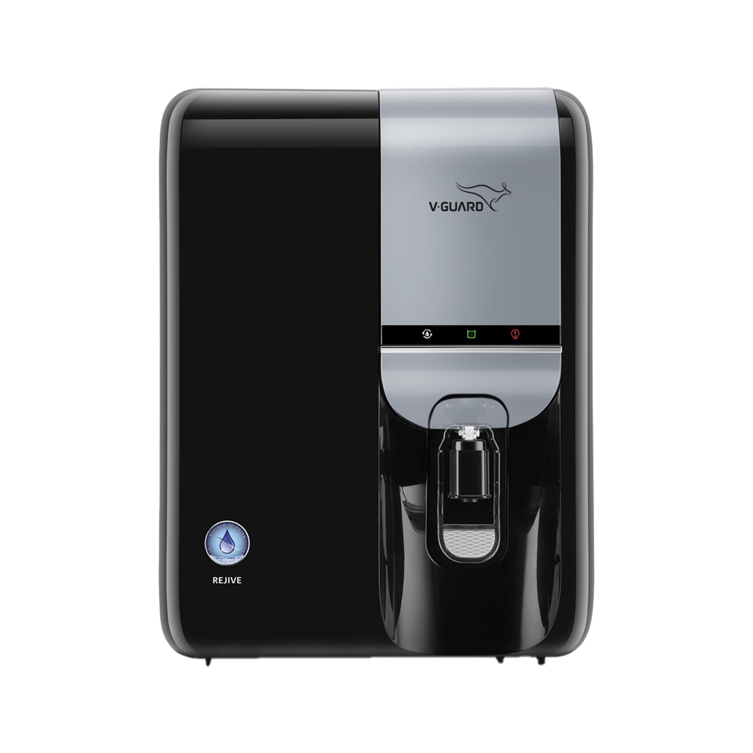 V-Guard Rejive RO UF Alkaline Water Purifier | 1 Year Unconditional Warranty, 1 Free Service Visit with DuoGuard Replacement | 8 Stage RO+UF+3-in-1 Health Charger | Retains Minerals | 6.5 L-image-8