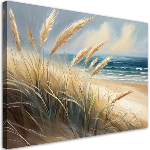 Impression sur toile mer et plage pour une décoration de chambre évasion