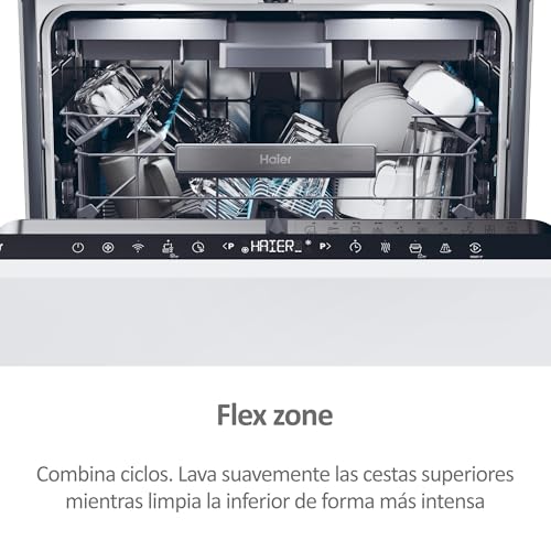 Lave-Vaisselle HAIER XI 6B0S3FSB – 16 Couverts, Classe B, Entièrement Intégrable - vue 6