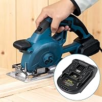 BS18MT Akku-Adapter Für Makita 18V Elektrowerkzeug, Akku Konverter für Bosch GBA Professional System Batterie für Makita Werkzeug (Nur Adapters) – Ansicht 5