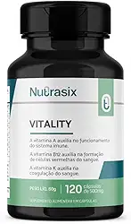 SUPLEMENTO PARA MENOPAUSA VITALITY 120 CÁPS 500MG - NUTRASIX