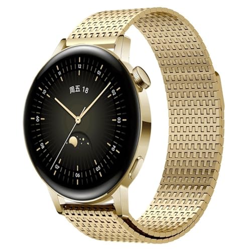 Bracelet de luxe en métal SERDAS magnétique pour montre Huawei 22mm