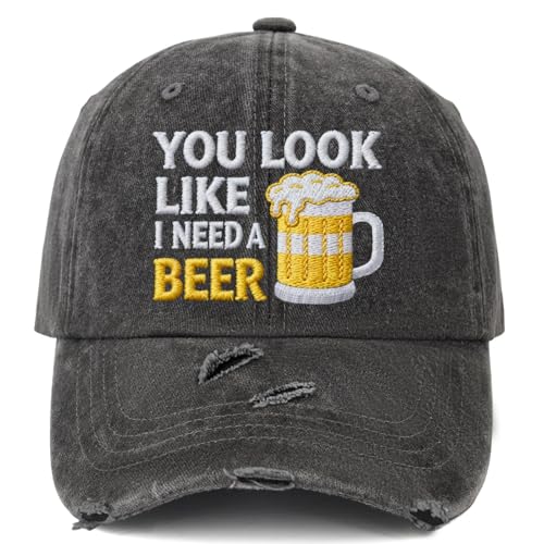 Image of Your Dad is My Cardio Hat for Womens Washed Distressed Baseball Cap Funny Washed Dad Hat Fitted