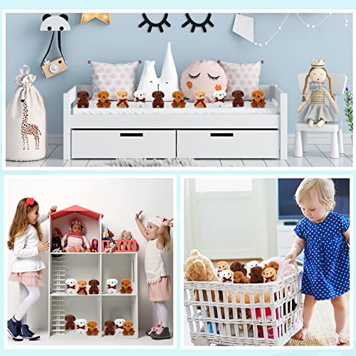 Liliful 40 PCS 5 Inches Mini Plush Dogs Small Stuffed Dog Bulk Cute Plush Toy Dog Party Favors Soft Stuffed Dog Doll for Goodie Bag Fillers Back to School Birthday Party Favor Gift Carnival Prize Liliful 40 PCS 5 Inches Mini Plush Dogs Small Stuffed Dog Bulk Cute Plush Toy Dog Party Favors Soft Stuffed Dog Doll for Goodie Bag Fillers Back to School Birthday Party Favor Gift Carnival Prize