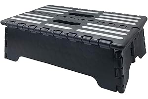 Portable Folding Step Stool for Elderly: Non-Slip, Lightweight, and Easy to Store