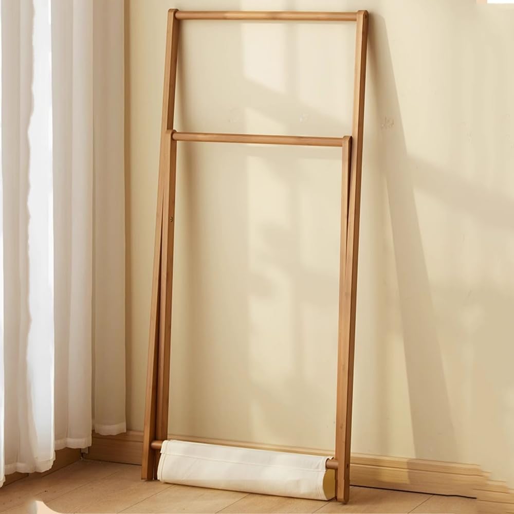 Amazon.co.jp : ハンガーラック 木製 洗濯物干しスタンド X型