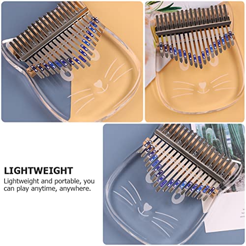 BIENKA 17 Touches Kalimba Kalimba Pouce Piano Kalimba Doigt Piano Mbira Pouce Piano Pouce Piano Transparent Piano - Les Beatles, Paul McCartney, John Lennon, RIngo Starr, George Harrison BIENKA 17 Touches Kalimba Kalimba Pouce Piano Kalimba Doigt Piano Mbira Pouce Piano Pouce Piano Transparent Piano – Image 3