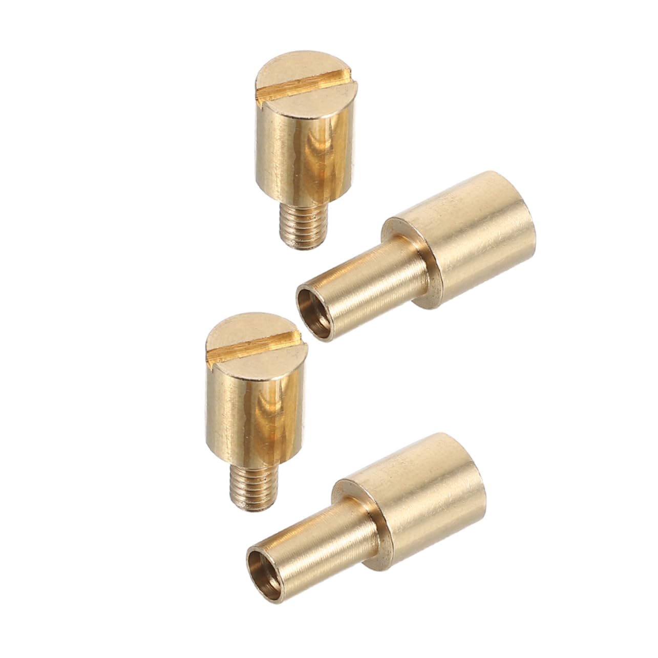 KICHOUSE 2pcs DIY Knife Handle Fasteners Rivets: Cutlery Chef Knives Fixing Tools Screw Fastener Nut For Repair Assembly Outdoor And Kitchen Use