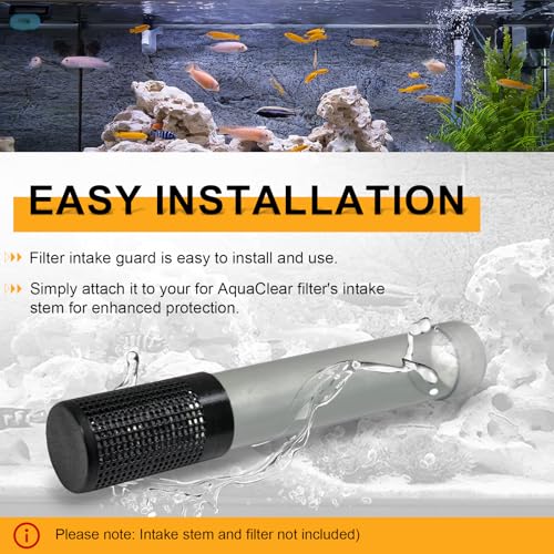 Image of Magluv Aquarium Intake Guard Fit for AquaClear 70 /110 Power Filter, Filter Intake Cover Replacement for Aquameta Aquarium Filter Intake Guard Protects Aquatic Life