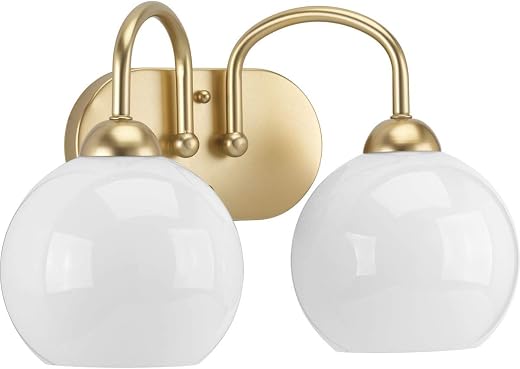 Progress Lighting P300085-078 Carisa Bath & Vanity Sets, Gold