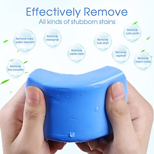 Fixget Lehm Professionele lakreinigingsklei voor lakverzorging en velgenreiniging, autodetaillering, Magic Clay Bar… - Image 4