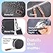 Dikaslon Diaper Bag Tote with Pacifier Case and Changing Pad, Large Travel Diaper Tote for Mom and Dad, Multifunction Baby Bag for Boys and Girls, Dark Grey