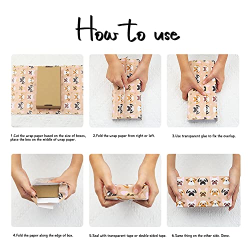 Carta da Regalo per Gatti, 70 x 50 cm Carta da