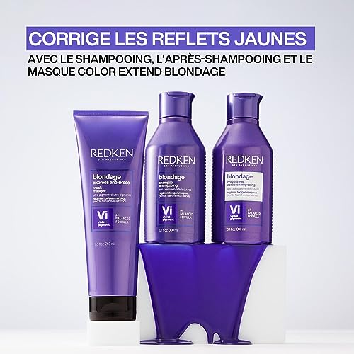 Redken Color Extend Blondage Express Anti Brass Mask 250ml for Women - vue 10