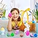 Imagen de Kit de Caza de Huevos de Pascua de 36PCS con Juego de Juguetes de Mochi Squishy