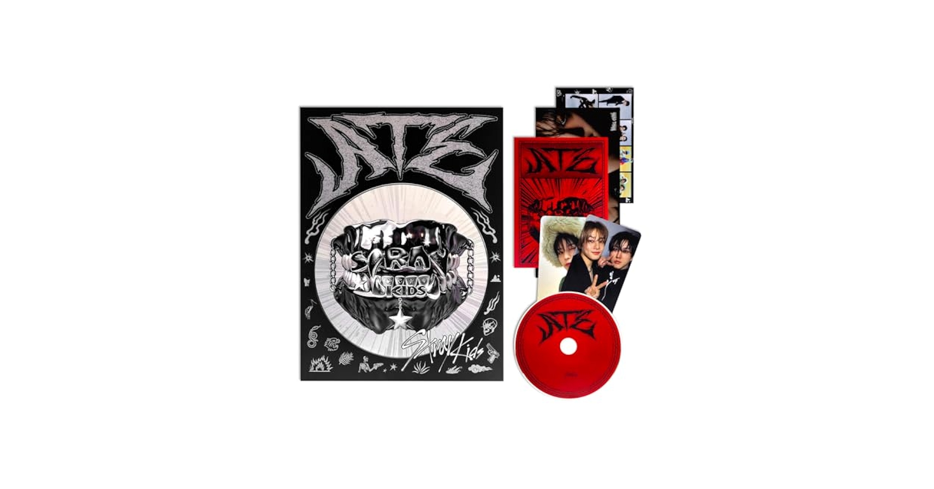 B&amp;N 新品未開封⭐️Straykids CD ATE ChkChk アメリカ盤 Amazon.com: Stray Kids - ATE Album+Pre-Order Gift (Chk Chk