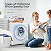 ROVSUN 17.8LBS Full Automatic Washing Machine and 1.5CuFt Portable Clothes Dryer Set, Compact Laundry Washer and Dryer Combo Set with Stainless Steel Inner Tub, for Apartment, Dorms, Home