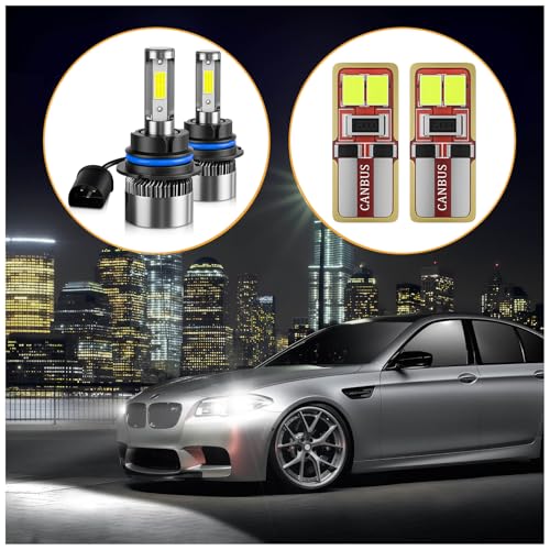 Image of ๐ซ๐ข๐ข๐ฆ /๐ง๐ก๐ฃ 6500K Cool White, 60000LM 900% Brighter, Backup Plug & Play IP68 Waterproof Replacement with 2pcs 194 168 T10 2825 Bulb for Interior Off-Road Lights