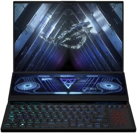 ASUS ROG Zephyrus Duo 16 (2022) Gaming Laptop, 16” 165Hz ROG Nebula HDR QHD 16:10 Display, NVIDIA GeForce RTX 3080 Ti, AMD Ryzen 9 6900HX, 32GB DDR5, 2TB SSD, Windows 11, GX650RX-XS97