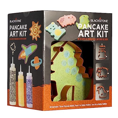 BLACKSTONE 5251 9 Piece Pancake Art Kit- Four...