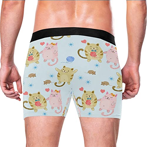 Bóxer para hombre Vnurnrn de alta comodidad y suavidad premium, pack de 2 ropa interior 3