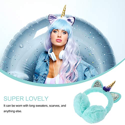 Unicorn Earmuffs Non Slip Super Texture Comfortable Ear Covers for Winter Outdoor4