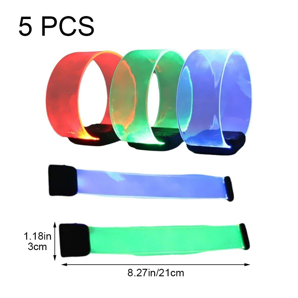 Amazon.co.jp: Toivexa リストバンド 発光 マグネット ブレスレット